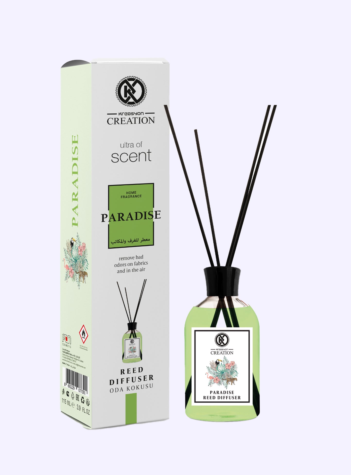 Kreasyon Reed Diffuser Paradise 115ml